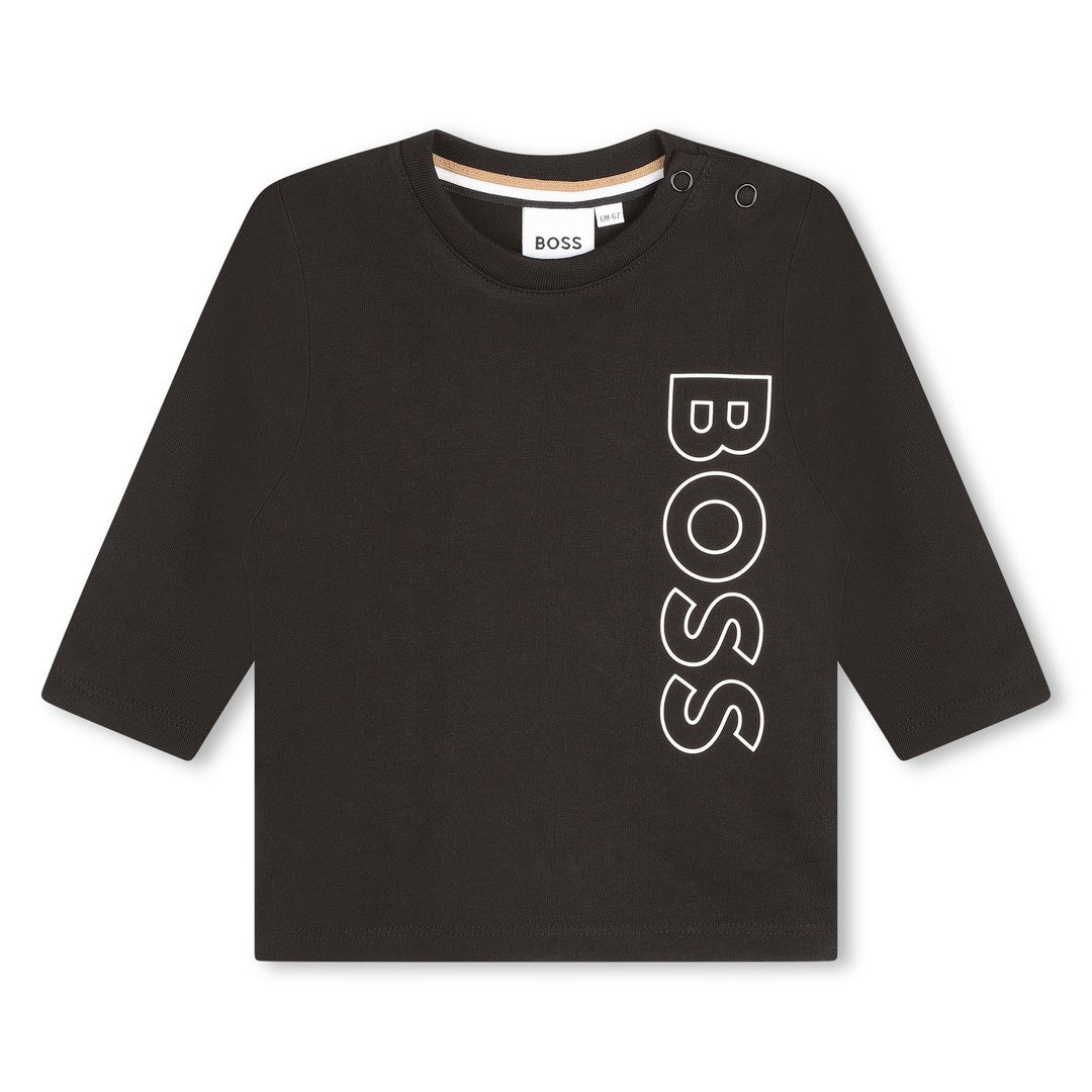 boss-j05a21-09b-Black Logo T-Shirt