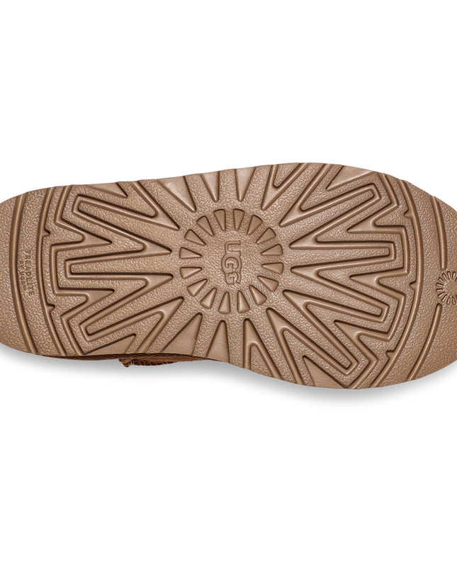 Kids Atelier-UGG-Beige Classic Mini Platform Boots