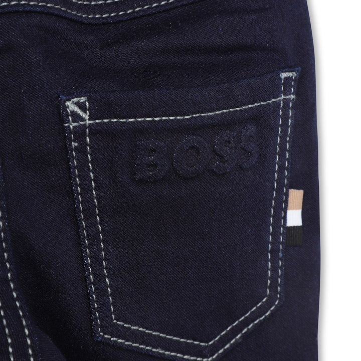 boss-j04486-z35-Blue Regular Fit Denim Trousers