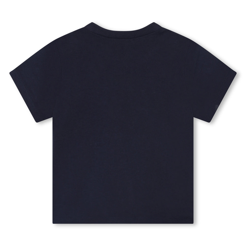 boss-j95357-849-Navy Blue Logo T-Shirt