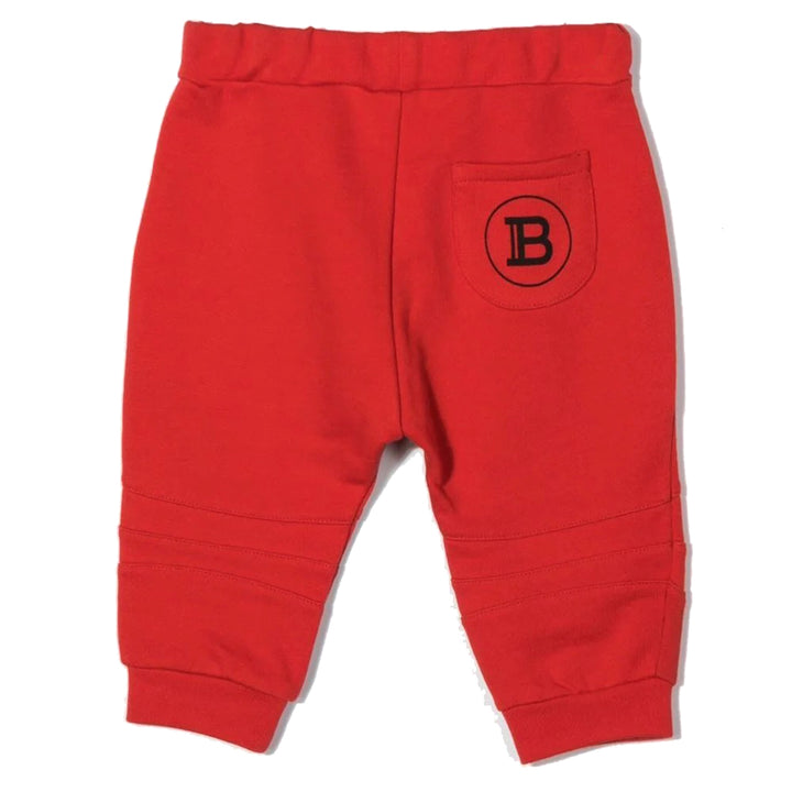 balmain-Red Sweatpants-6r6540-z0001-414