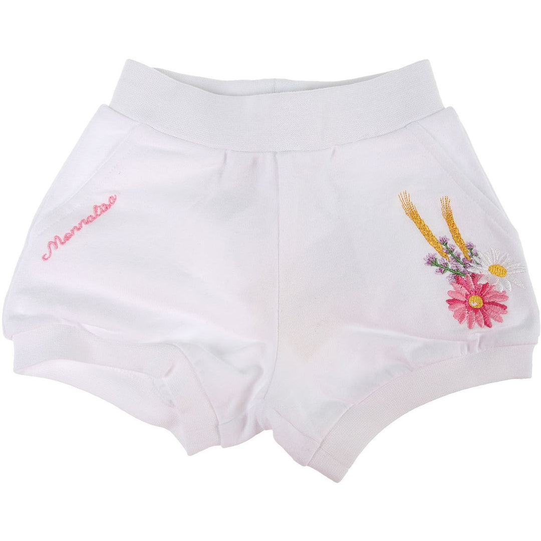 monnalisa-397416re-7001-0099-White Fleece Shorts_kids atelier