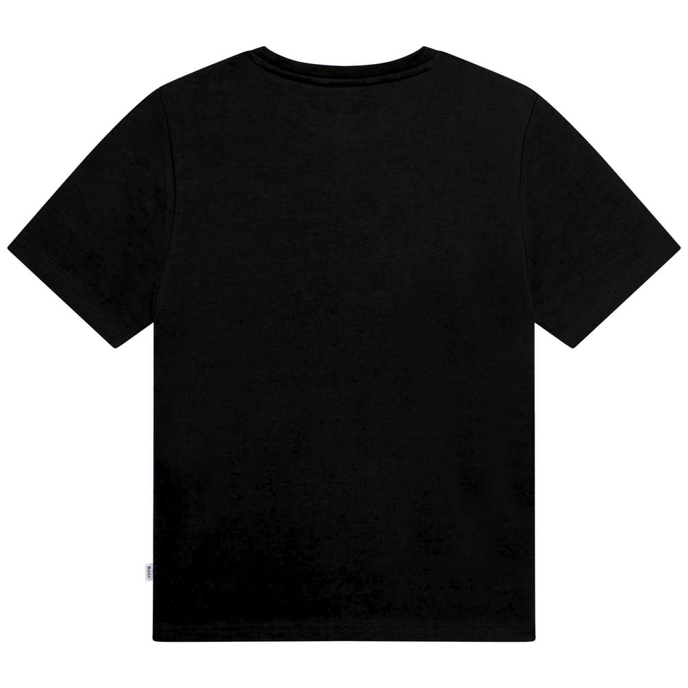 boss-j25o20-09b-Black Logo T-Shirt