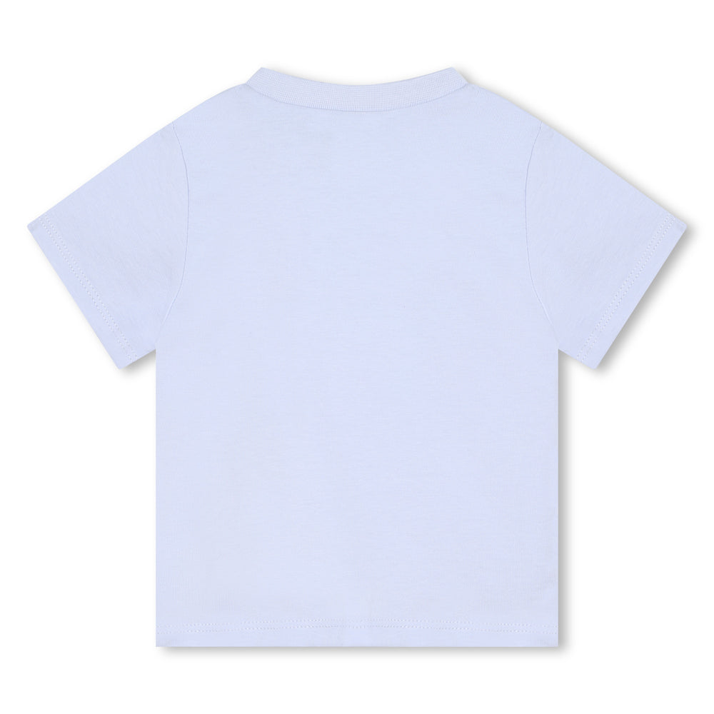 boss-j95357-771-Pale Blue Logo T-Shirt