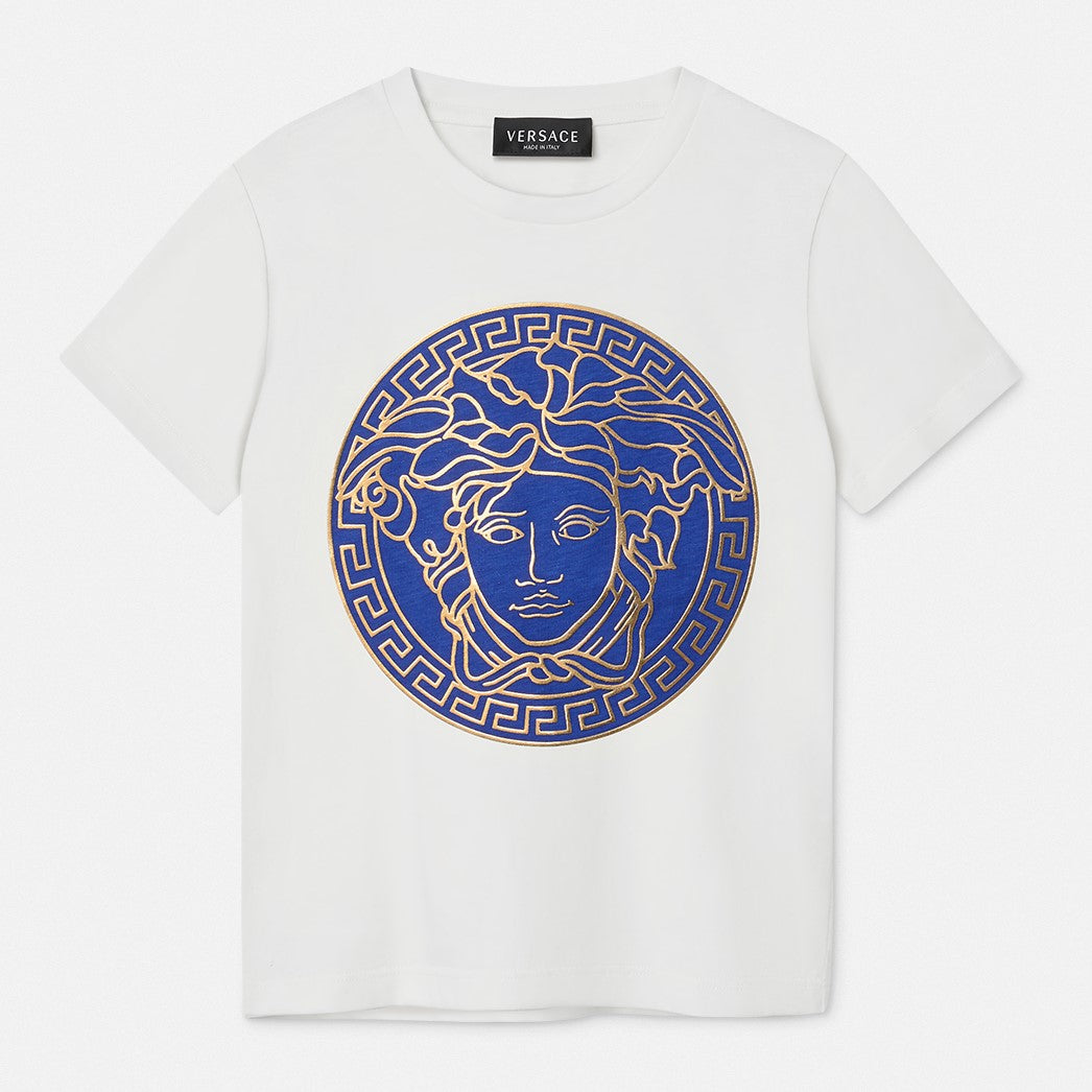 White Medusa Logo T-Shirt