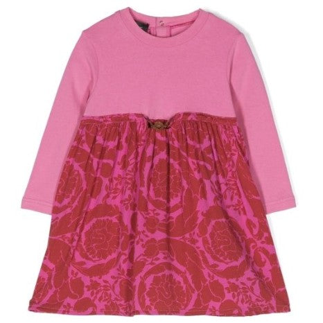 versace-1004899-1a05242-2pd90-Pink Dress