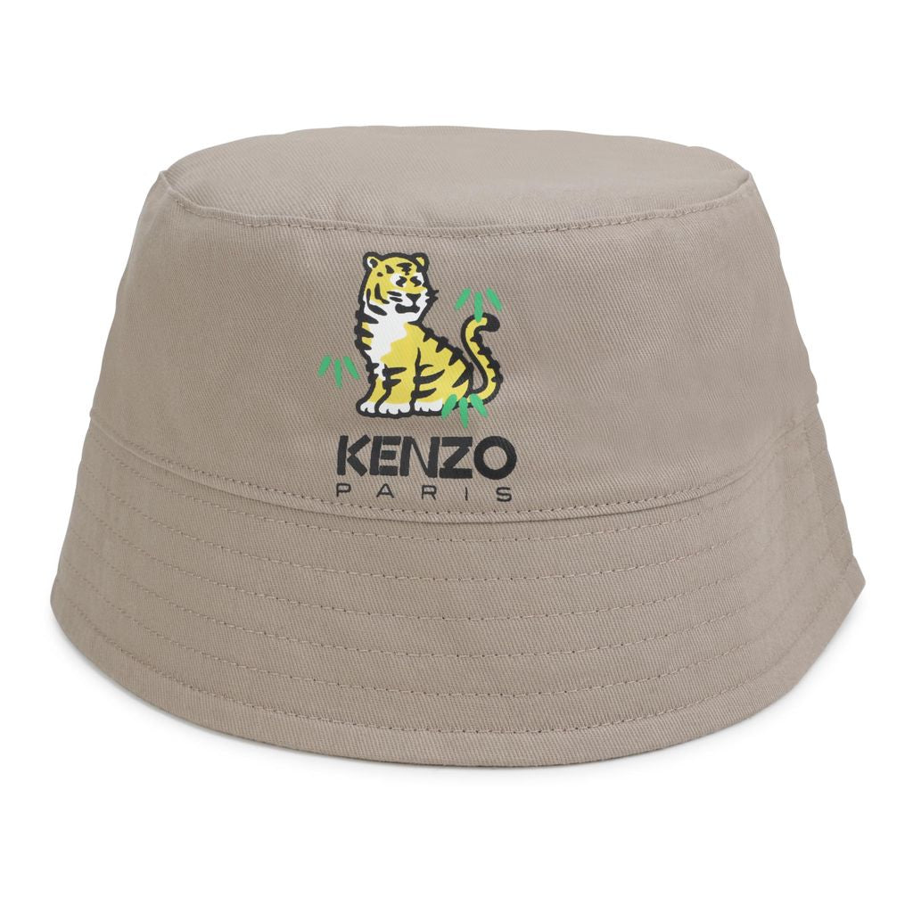 kenzo-Beige Bucket Hat-k21044-226