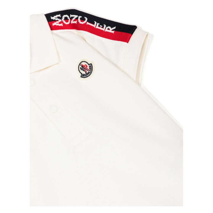 moncler-White Logo Polo-i2-951-8a000-01-8496f-034