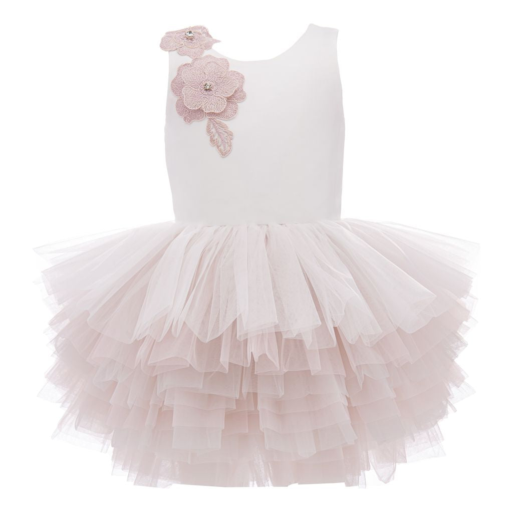 Pink Littlebrook Floral Tulle Dress