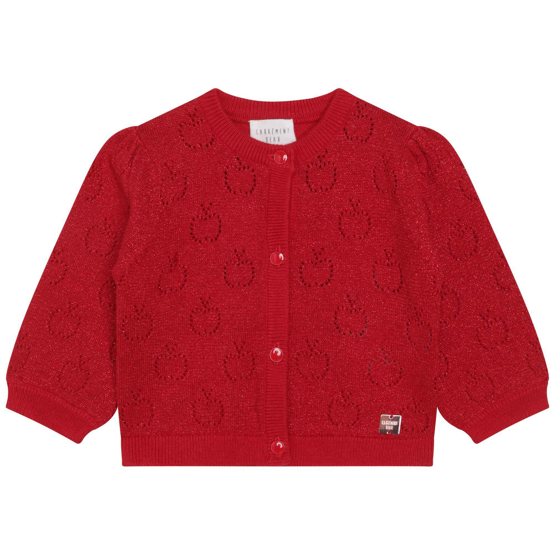 kids-atelier-carrement-beau-baby-girl-red-apple-embroidered-cardigan-y05272-961