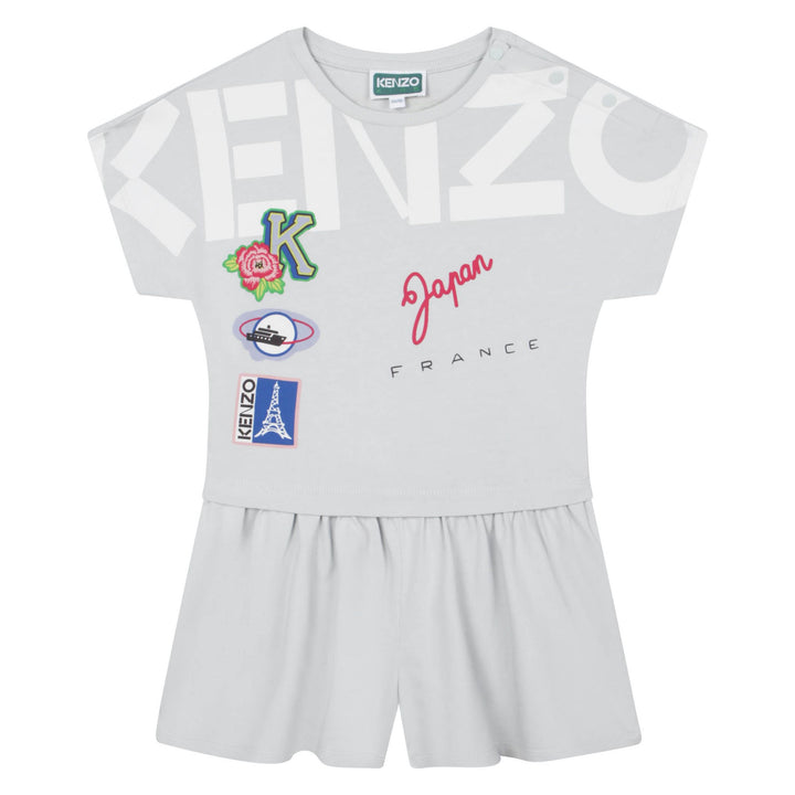 Kenzo-KG-PALE BLUE-ALL IN ONE PLAYSUIT-K14250-791