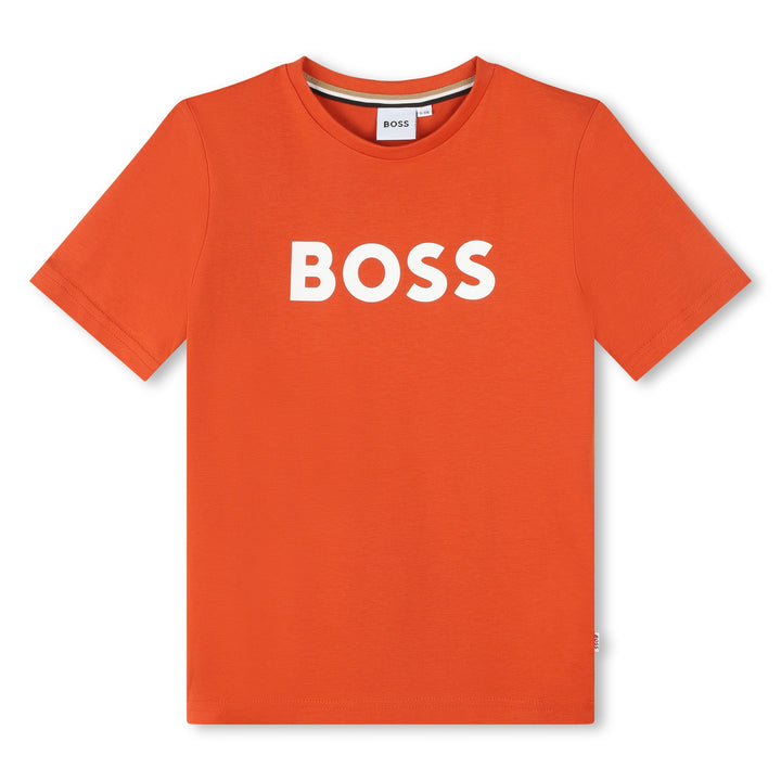 boss-j25o65-388-Orange Logo T-Shirt