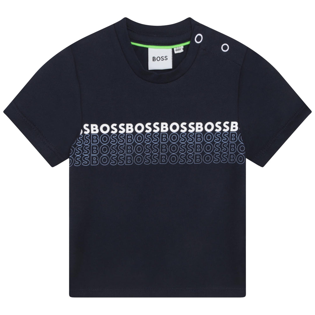 boss-j05a03-849-bb-Navy Logo T-Shirt