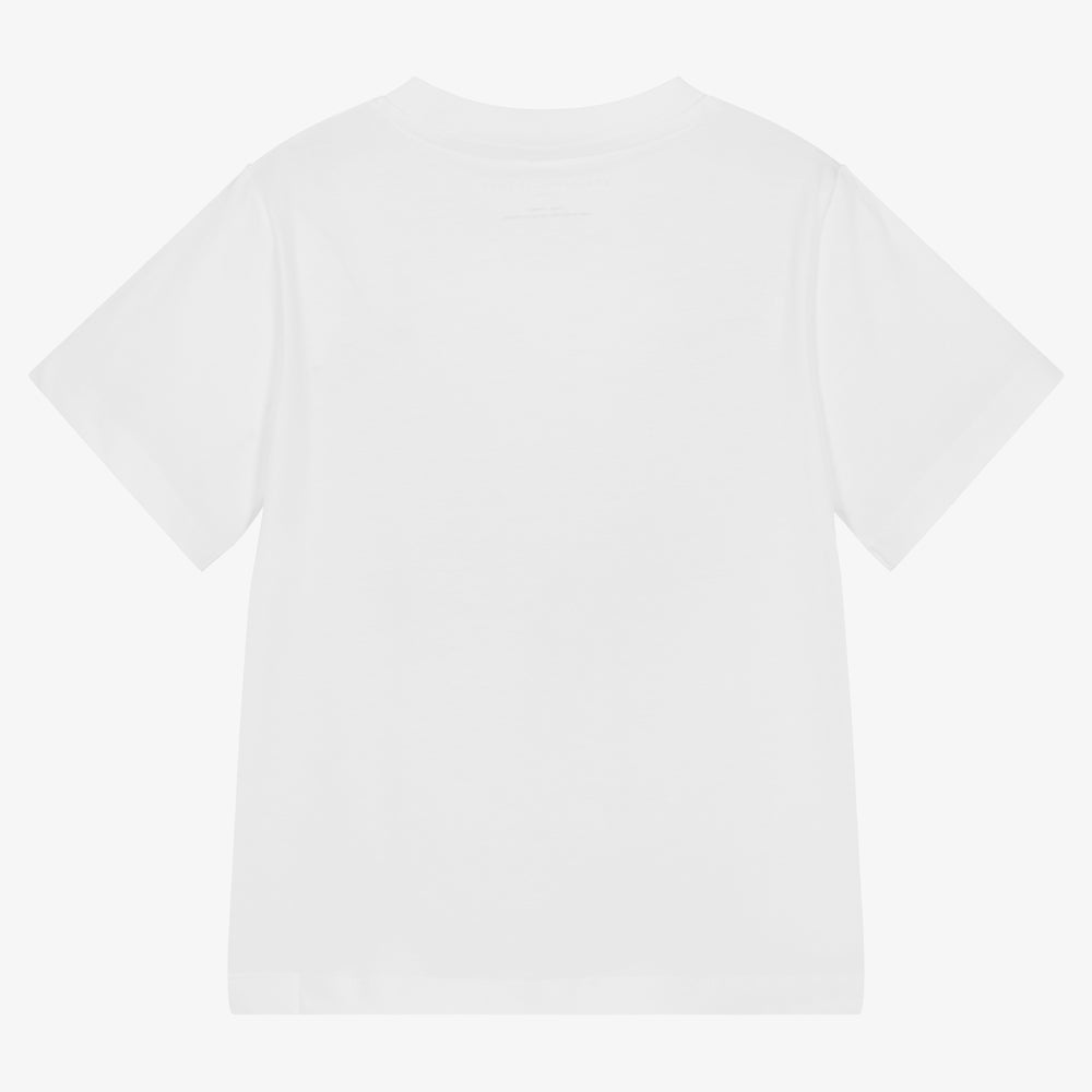 stella-White Logo T-Shirt-tt8c61-z0434-100