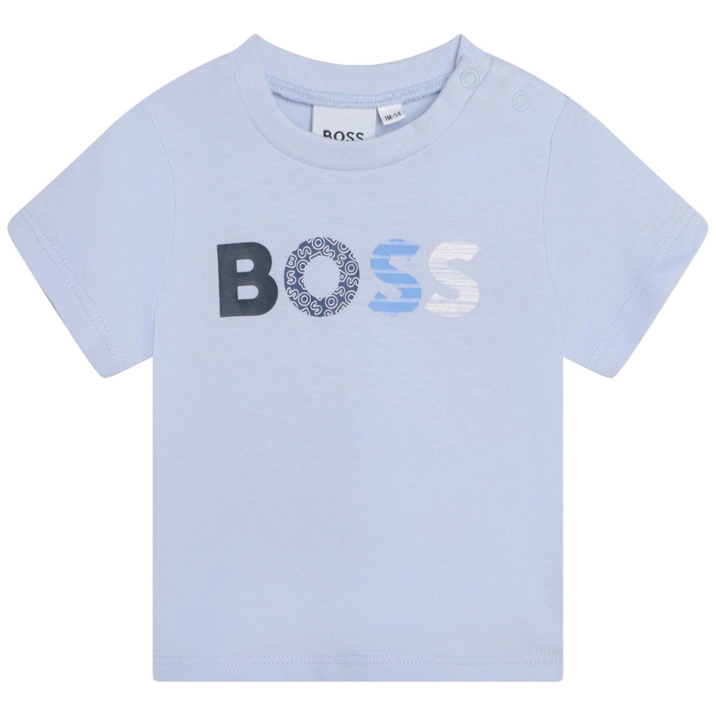 boss-Pale Blue T-Shirt-j95329-771