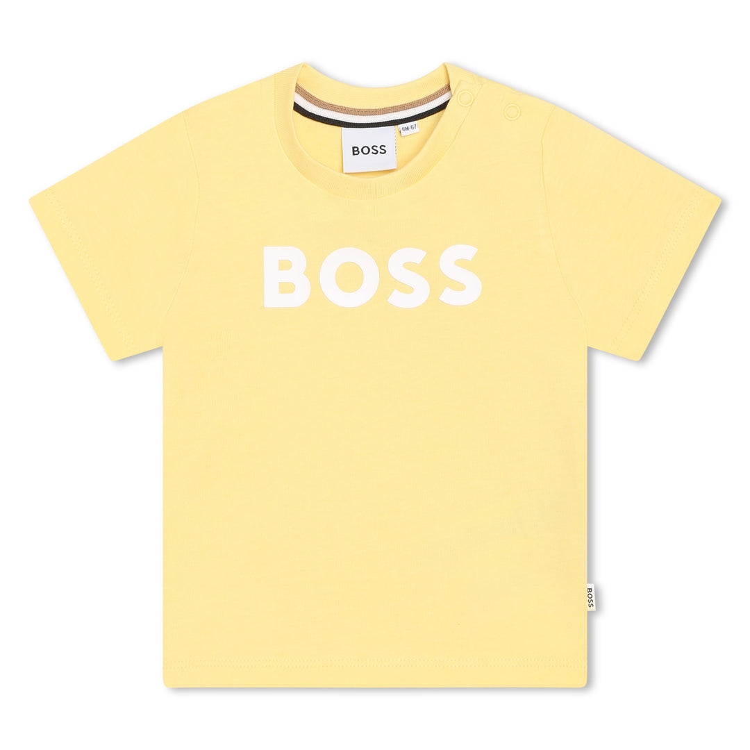 boss-j05999-528-Yellow Logo T-Shirt