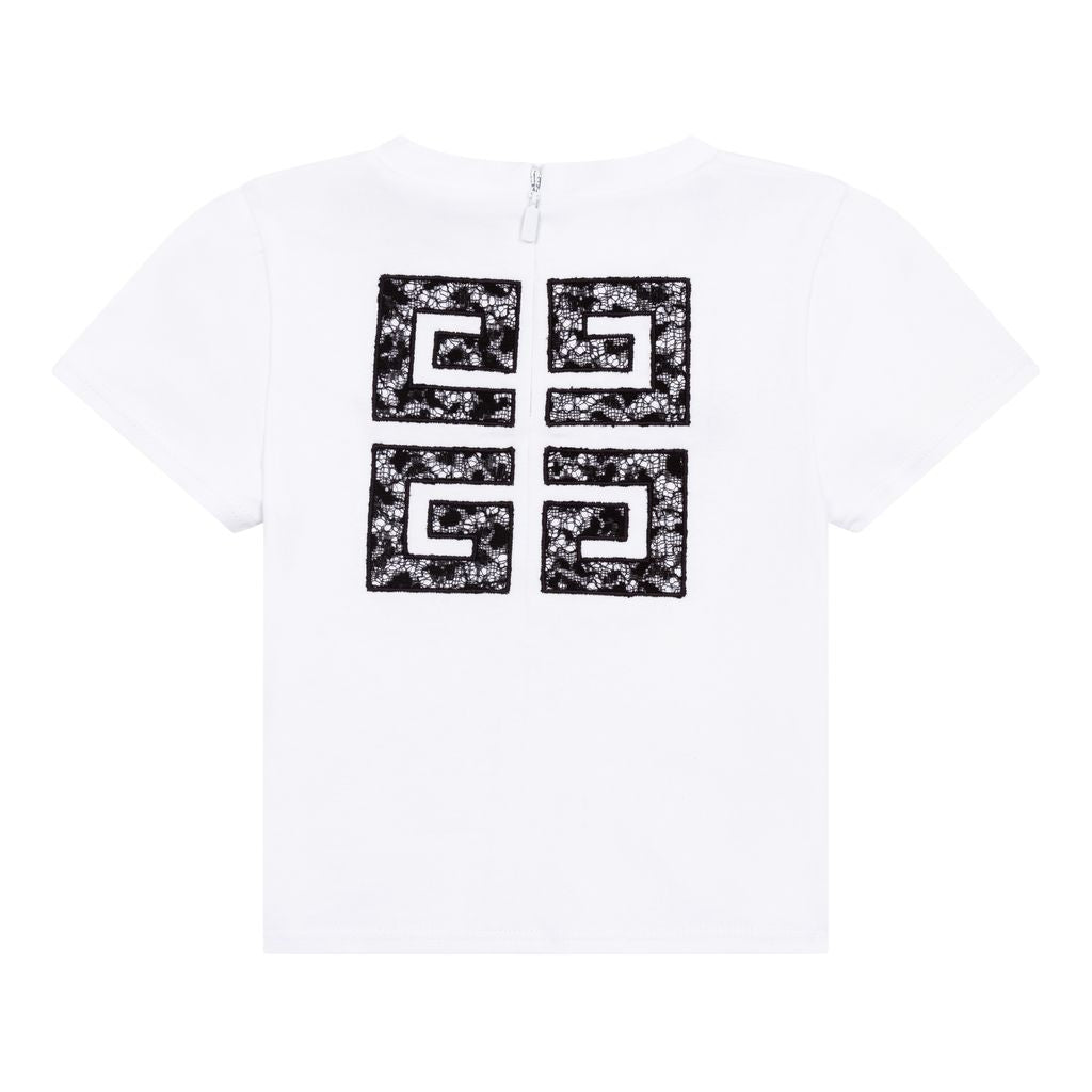 givenchy-White Logo T-Shirt-h05214-10b