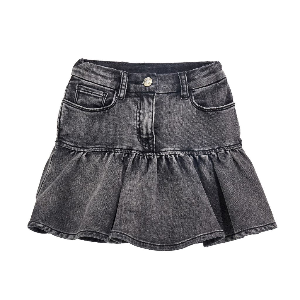 monnalisa-Disney Black Denim Skirt-190708-0030-0050_kids atelier