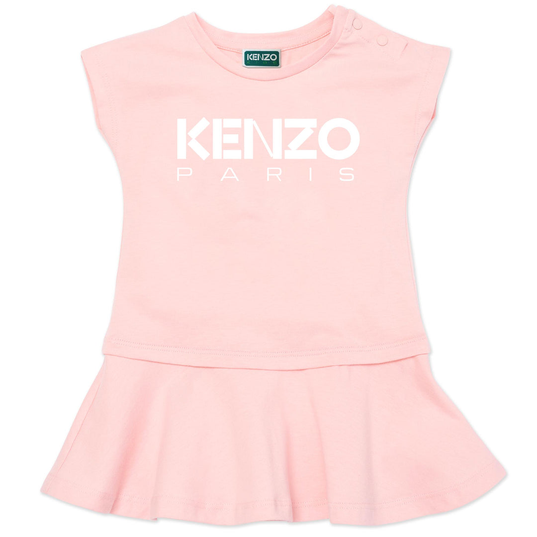 kenzo-k12306-46g-Pink Logo Dress