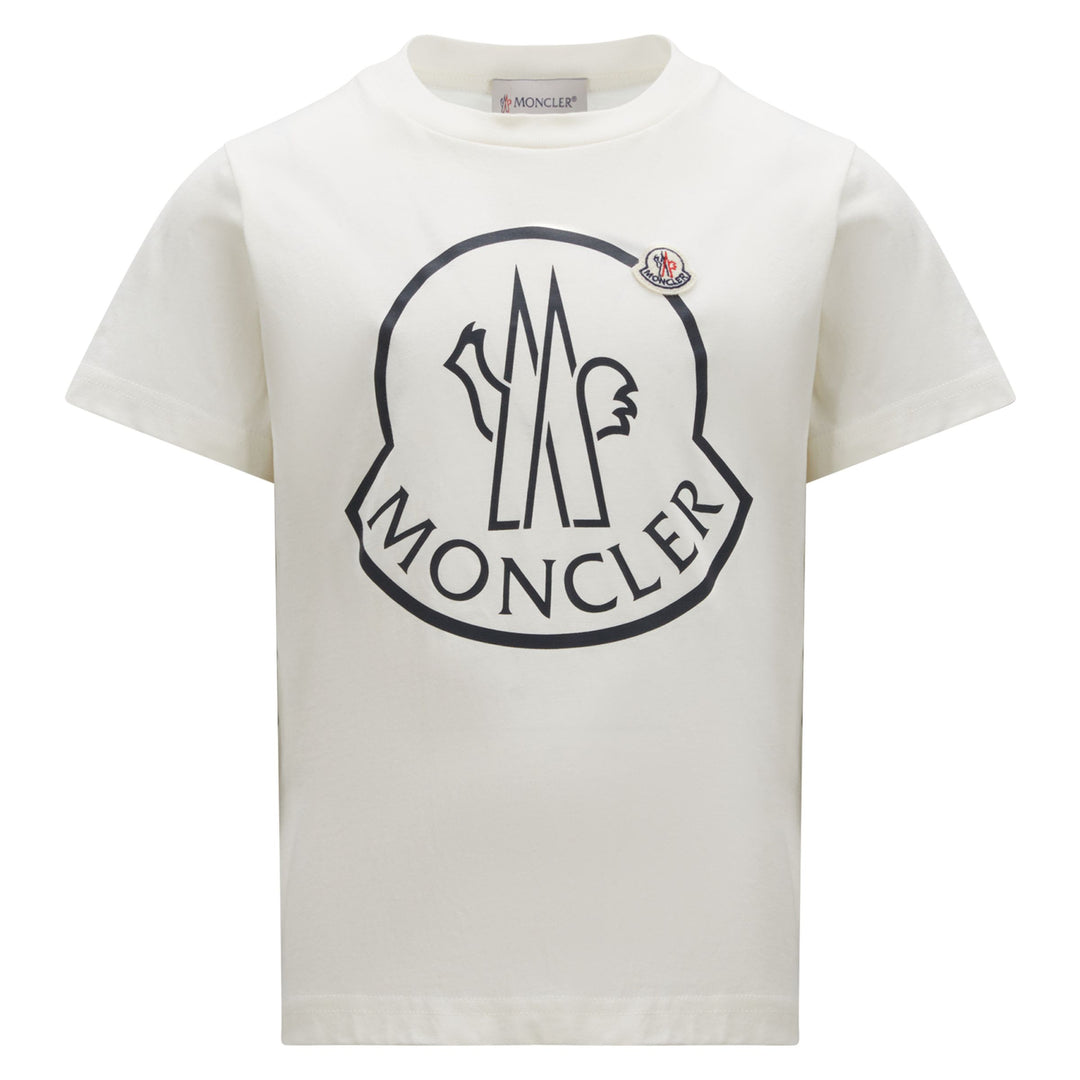 moncler-White Logo T-Shirt-i2-954-8c000-20-83907-034