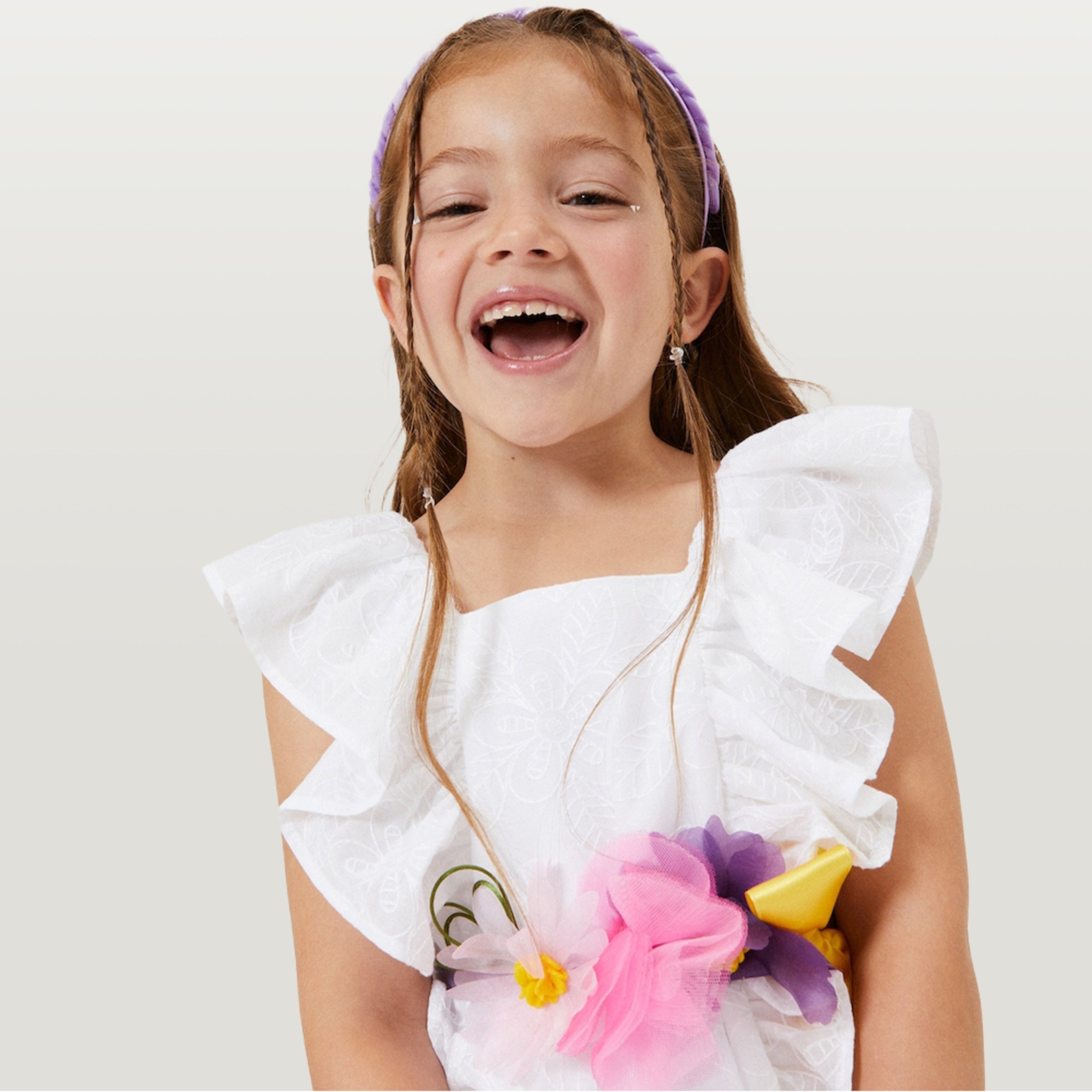 designer girls dresses from monnalisa Monnalisa Butterfly Dress
