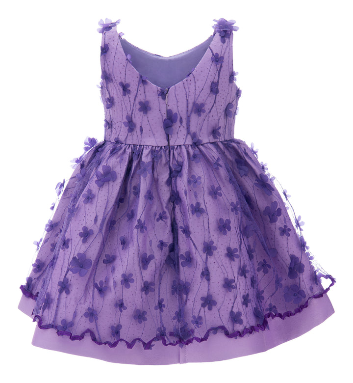 Purple Ravine Floral Dress