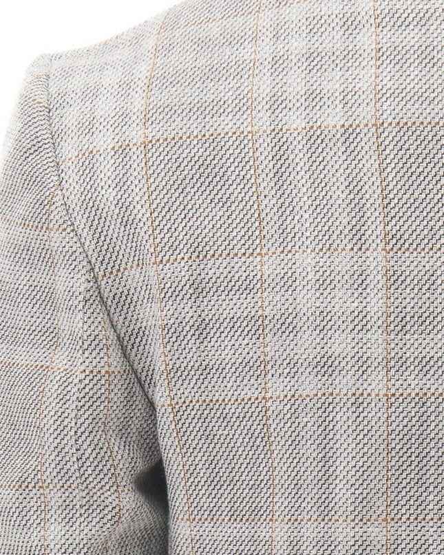 kids-atelier-moustache-kid-boy-baby-beige-plaid-peak-lapel-suit-22m22-beige