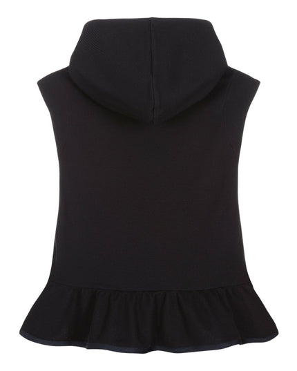 Navy Hooded Dress