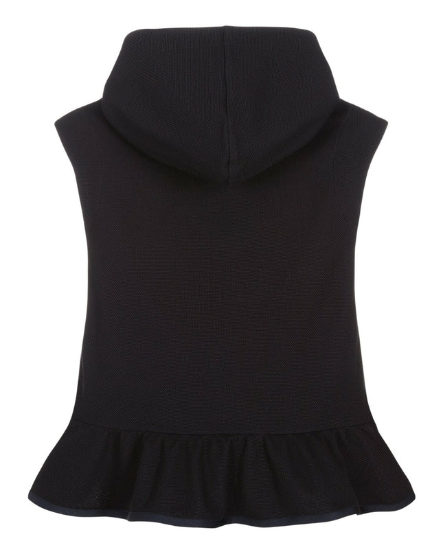 Navy Hooded Dress