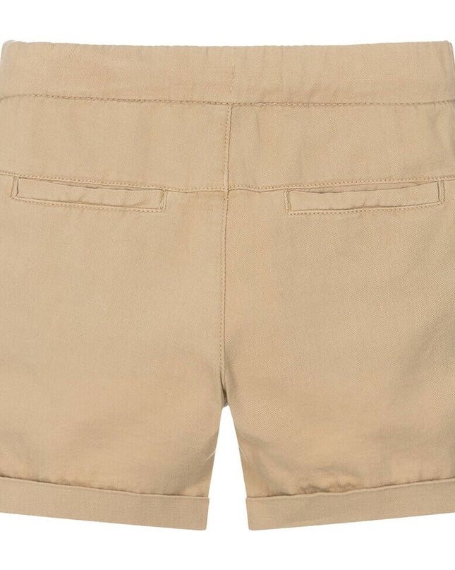 Beige Chino Shorts