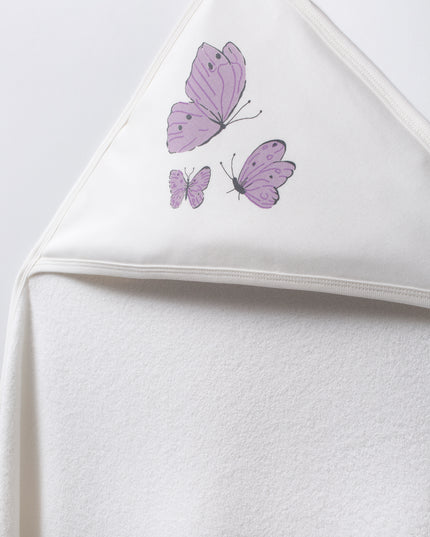 Lilac Butterfly Babysoft Blanket