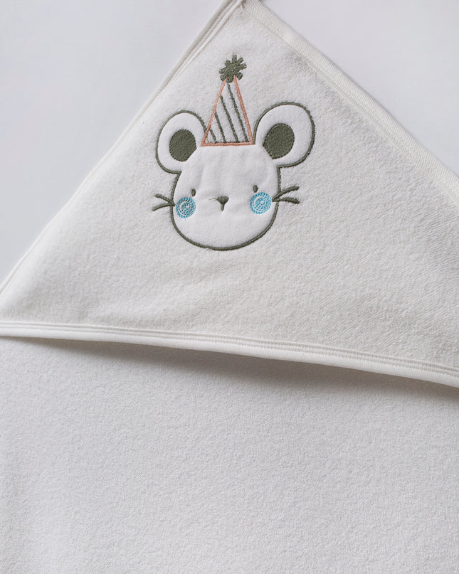 Teal Part Mouse Babysoft Blanket