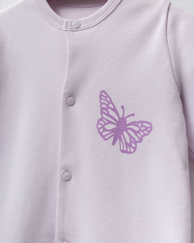 Lilac Purple Butterfly Set