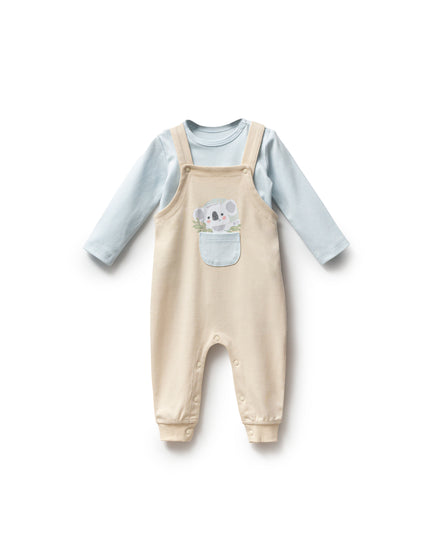 Beige Koala One-Piece Set