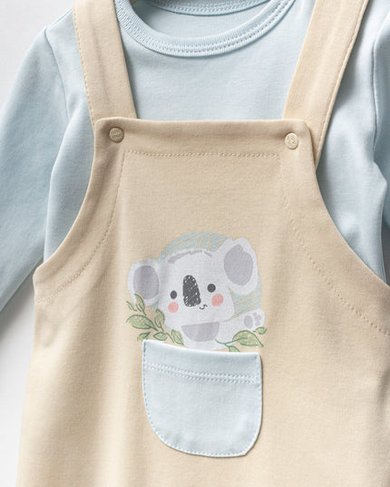 Beige Koala One-Piece Set