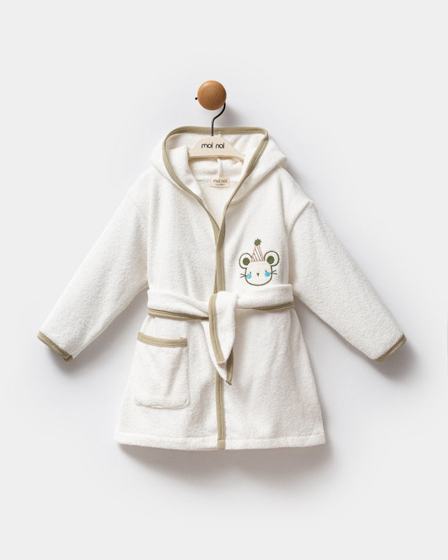 Ivory Mouse Party Robe