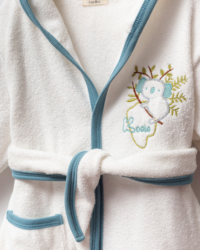 Blue Koala Zoo Robe