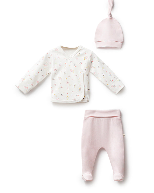 Pink Flower Fairy Outfit Set