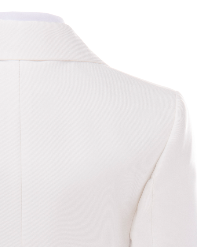 kids atelier moustache Cream 5pc Peak Lapel Tuxedo