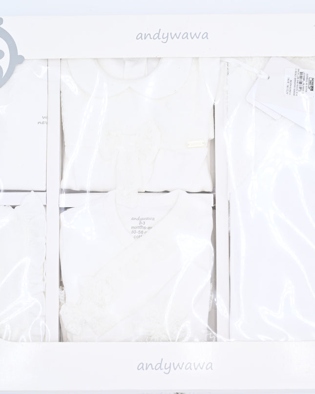 Andy Wawa-AC21181--ECRU-Baby Coming Home 10 PCS NEWBORN SET SOMETHING SPECIAL