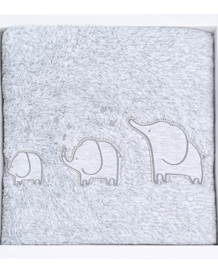 Gray Welsoft Blanket