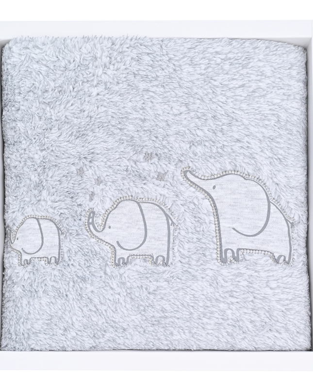 Gray Welsoft Blanket