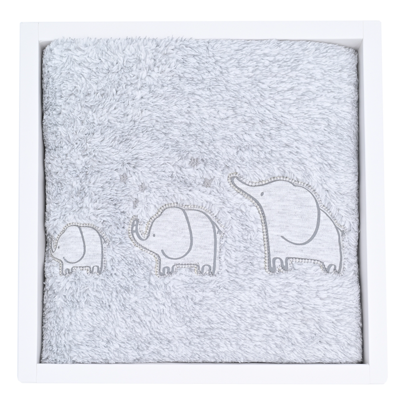 Gray Welsoft Blanket