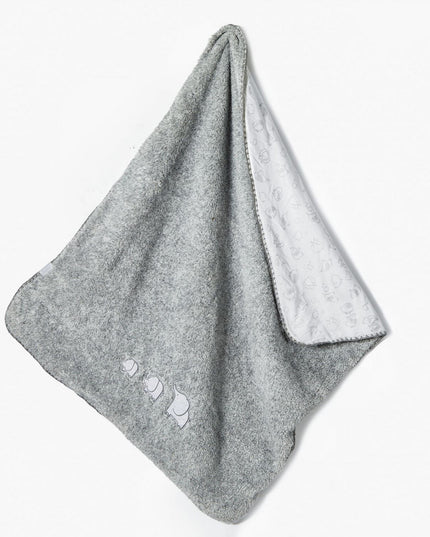 Gray Welsoft Blanket