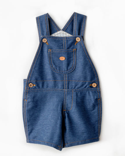 Indigo Denim Casual Jumpsuit