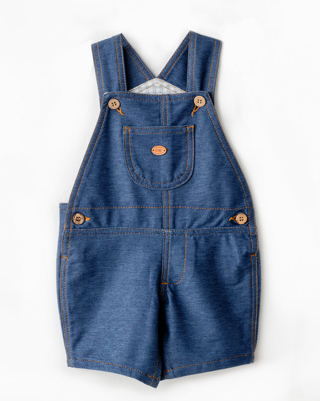 Indigo Denim Casual Jumpsuit