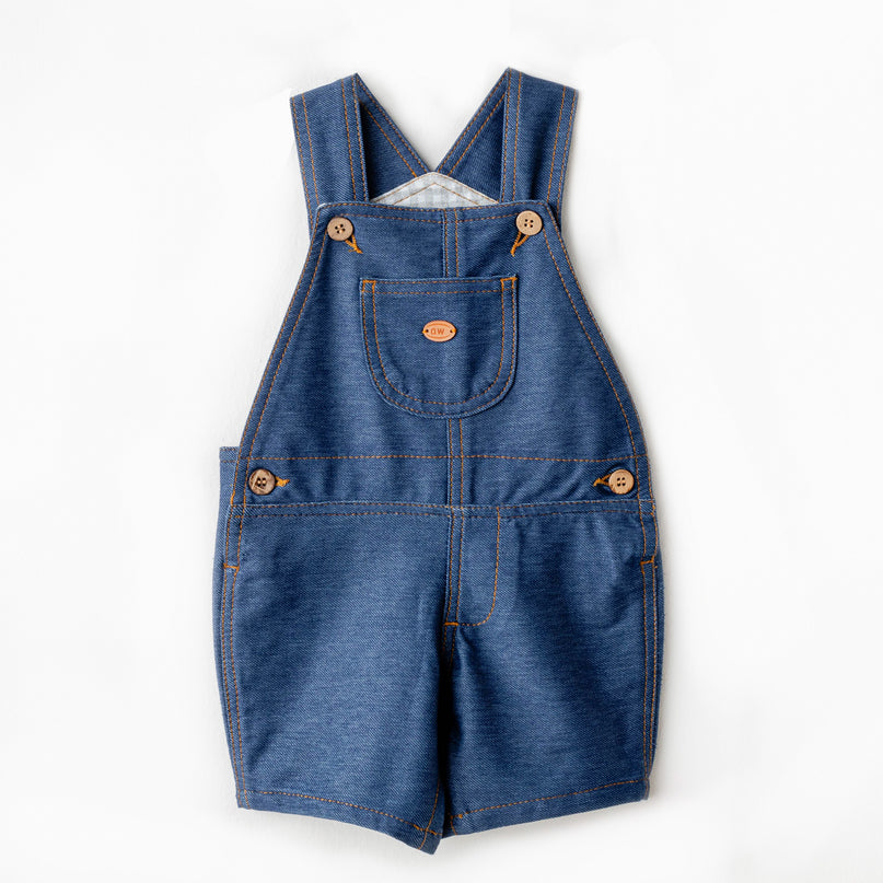 Indigo Denim Casual Jumpsuit