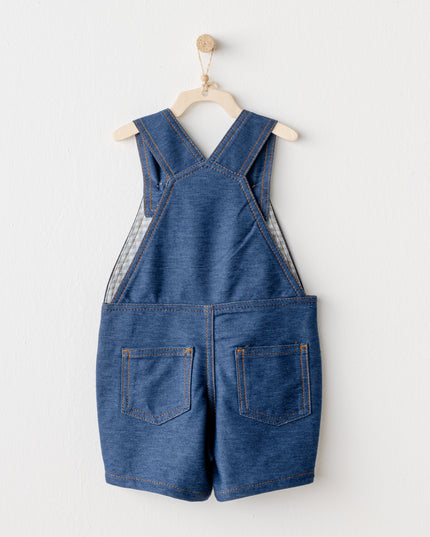 Indigo Denim Casual Jumpsuit