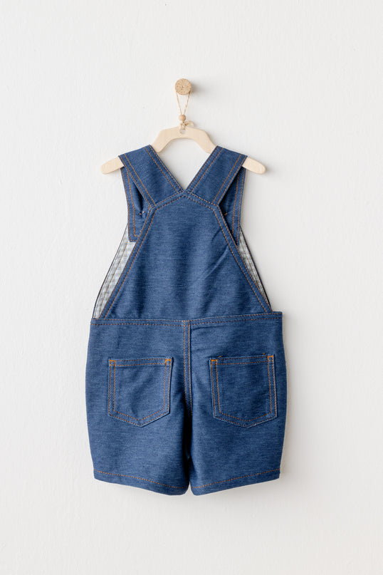 Indigo Denim Casual Jumpsuit