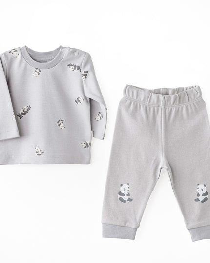 Keep Smiling Panda Outfit Duo